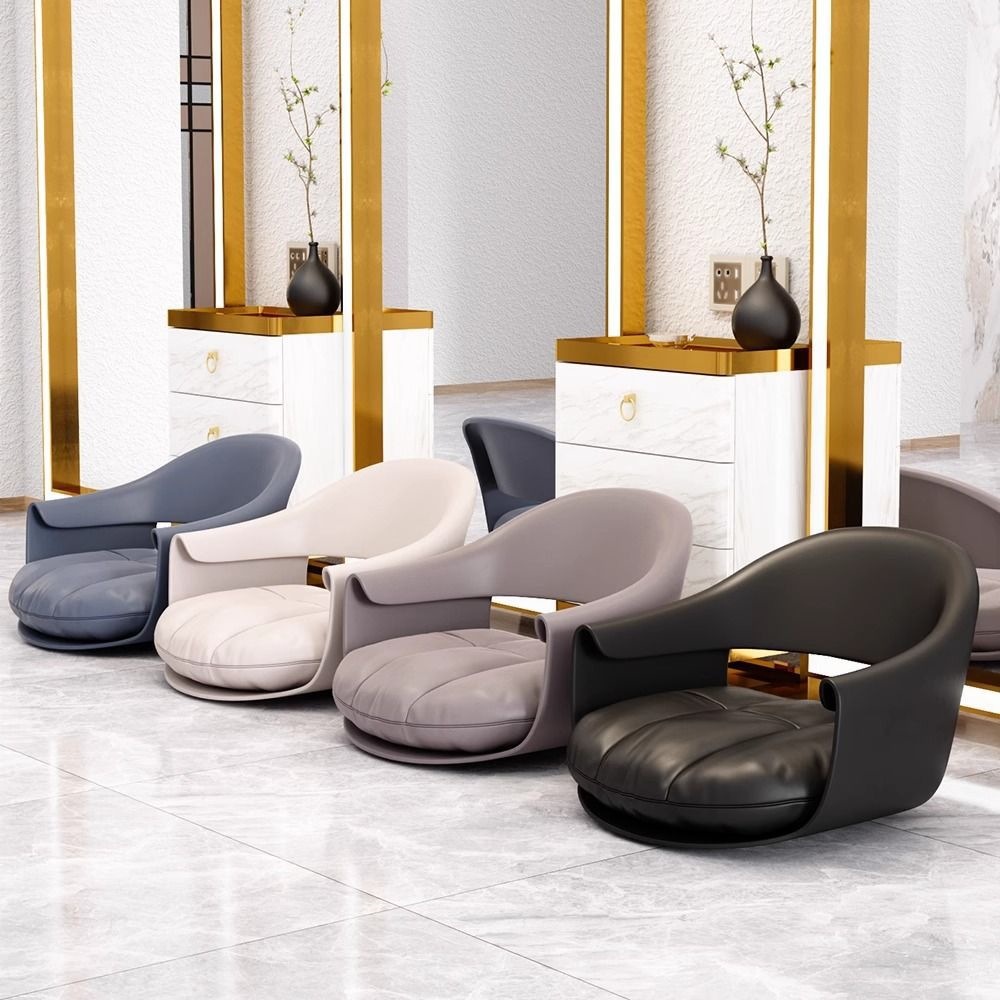 Silla de peluquería de red, salón de peluquería especial, elevación y rotación, nuevo asiento de corte de pelo de moda, silla de salón de peluquería de lujo ligera