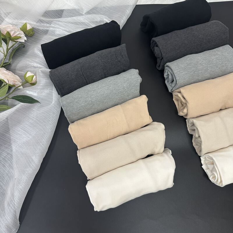 8109 High-Quality Daily Casual Autumn Clothes and Long Pants with Warm Base Layer Set, Soft and Long-Sleeved Pants for Women