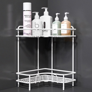 Washstand Rack, Washbasin, Bathroom Sink, Triangular Floor-Standing Bathroom Desktop, Bathroom Shower Gel Storage