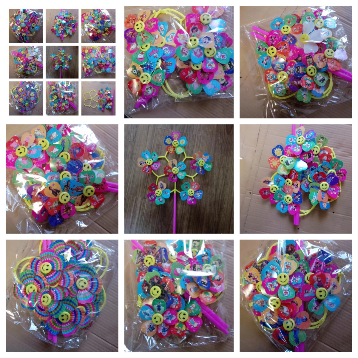 새로운 소재 큰 얼굴 풍차