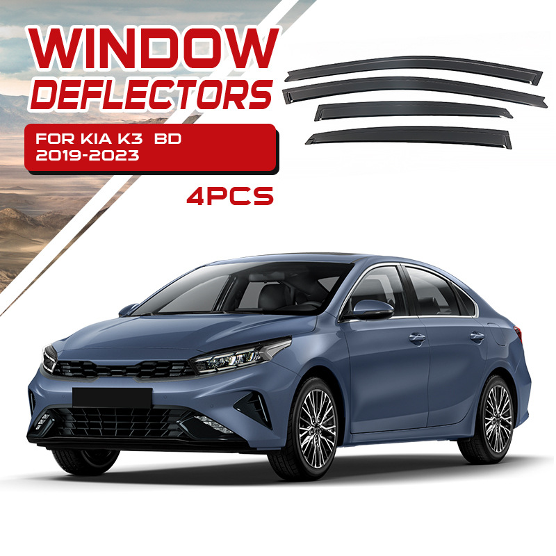Aplicable Kia Sunny Bloqueador de lluvia ceja Kia k3 Forte Cerato Window Deflector image 9