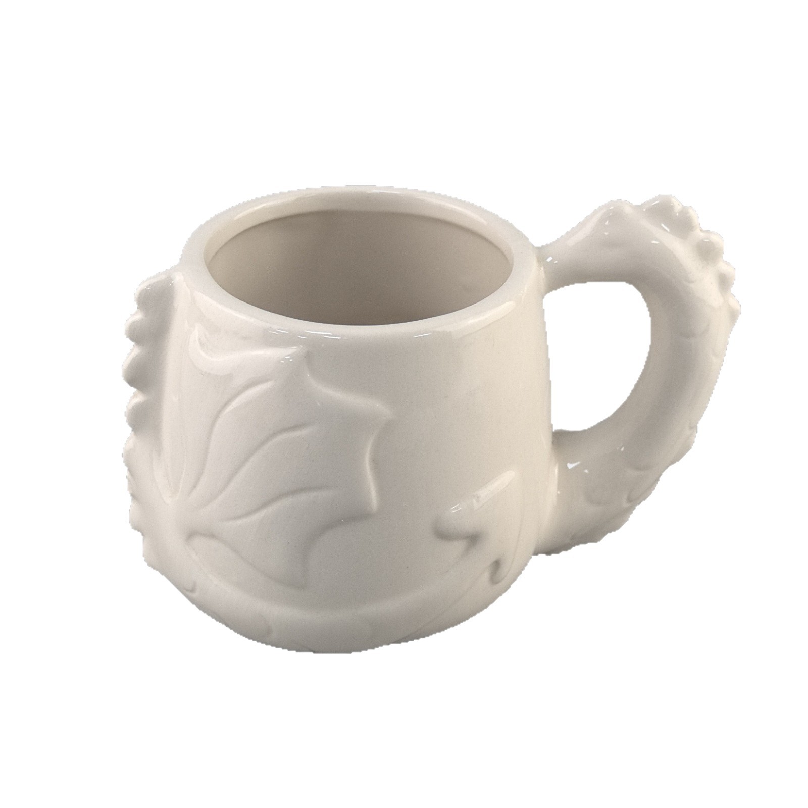 Cerámica DIY33D Taza con forma de dinosaurio Taza ins linda y de alto valor con pintura para pintar y beber agua