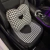 Black love-square cushion+pillow