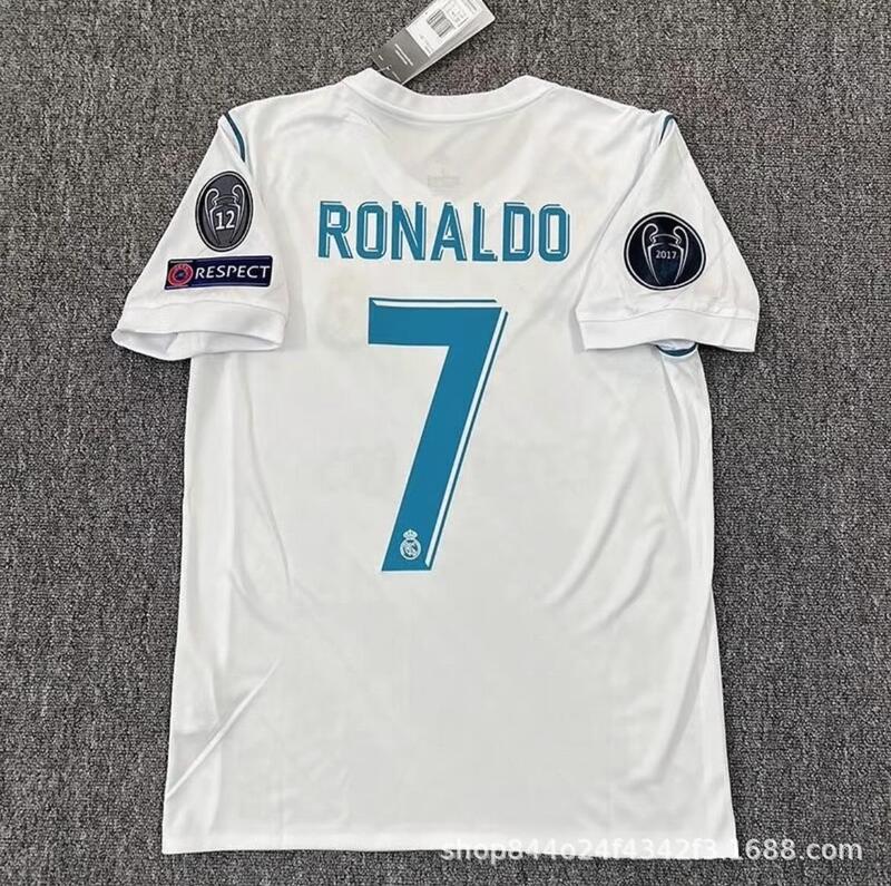 レアル・マドリード レトロジャージコレクション 半袖ファンバージョン 長袖 ロナウド・ロモス・クロス サッカーユニフォーム 工場直販|undefined