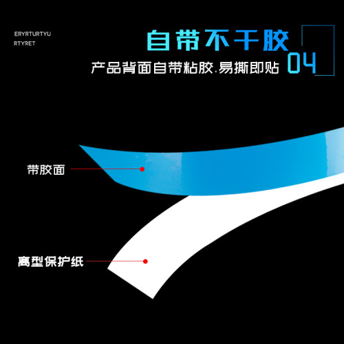 Luminous Tape, Glow-in-the-Dark Tape, Green Ground-Glowing Self-Luminescent Stickers, Fluorescent Staircase and Floor Decals