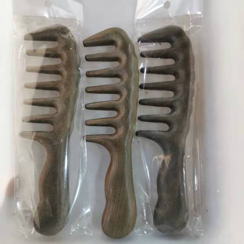 檀木櫛紫檀木質マッサージ櫛檀木寛歯櫛巻き櫛紫檀寛歯櫛緑檀木櫛|undefined