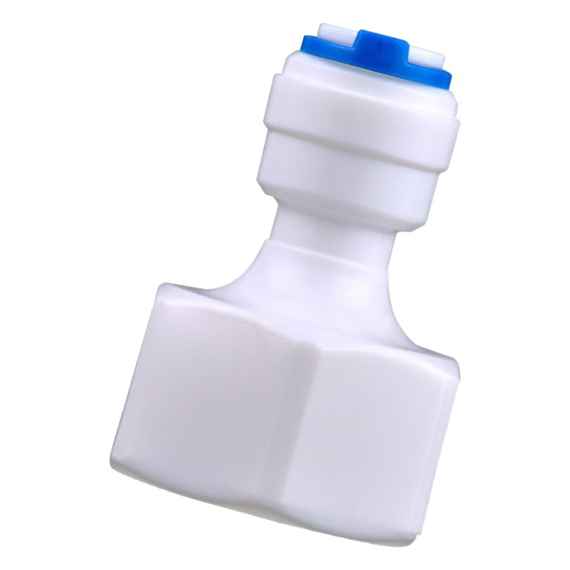Venta al por mayor 4-punto interior dientes a 2 tubo purificador de agua del hogar conector rápido 1048n purificador de agua conector