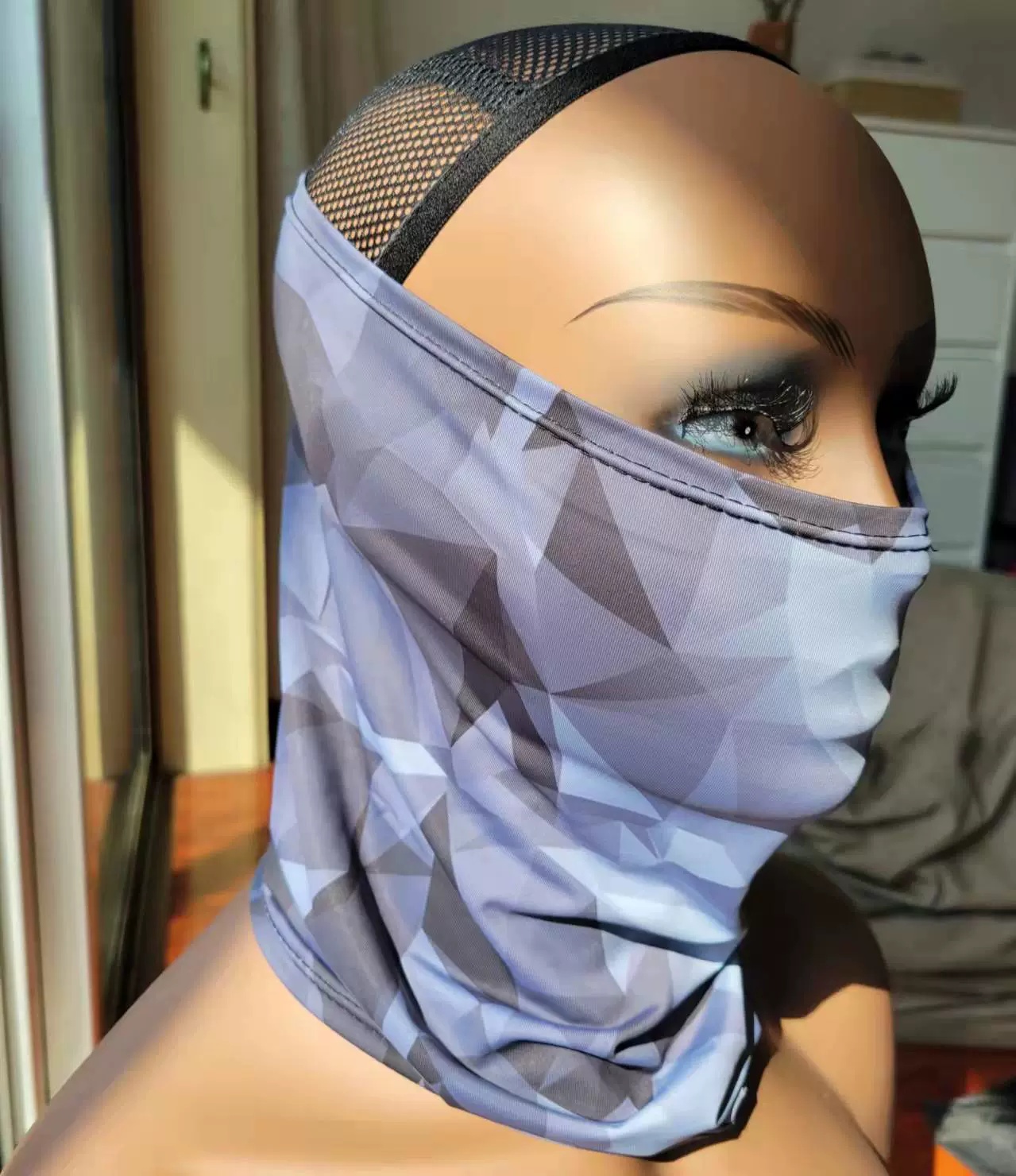 Открытый шейный рукав спортивный шарф летняя лента для волос мужской ледяной Шелковый Солнцезащитный крем Верховая езда полотенце для лица шейный Чехол женский