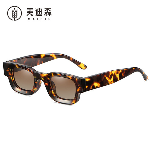 Jet 5053 square frame sunglasses European and American hip-hop punk Kuzma polarized sunglasses foreign trade polarized sunglasses