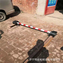 便携式减速枕木 路面用减速栏杆  可移动栏木头  图片
