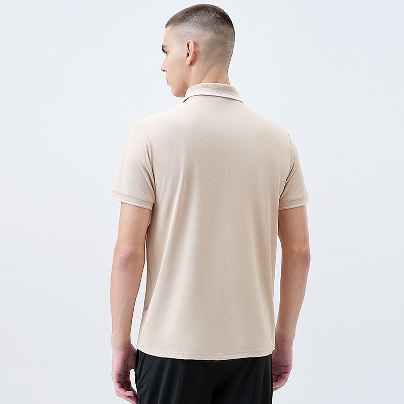 2025 nueva camiseta hombre casual ropa de secado rápido verano al aire libre polo camiseta respirada hombre ropa deportiva de mangas cortas