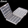 Plastic battery case, electronic teeth storage box, 7, 18650