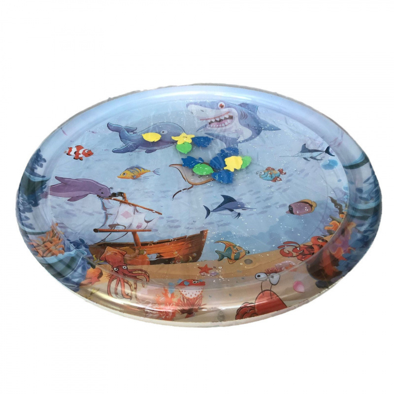 Hot-Selling Summer Inflatable Water Mat for Infants and Toddlers, Ice Mat, Crawling Training Toy