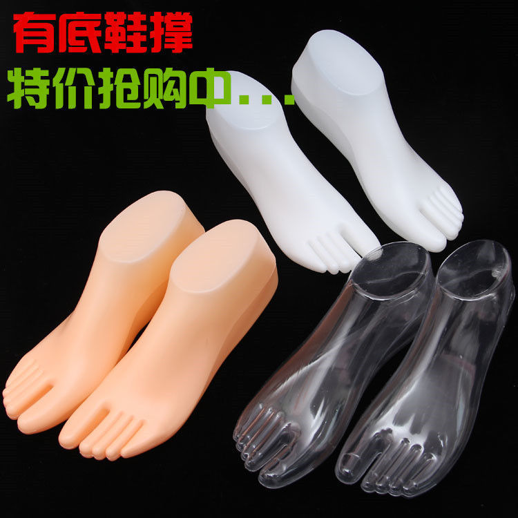 lady Low MOLD Silk stockings Boat socks Foot mold Dwarf with Model MOLD Sandals Socks rack Shoe care