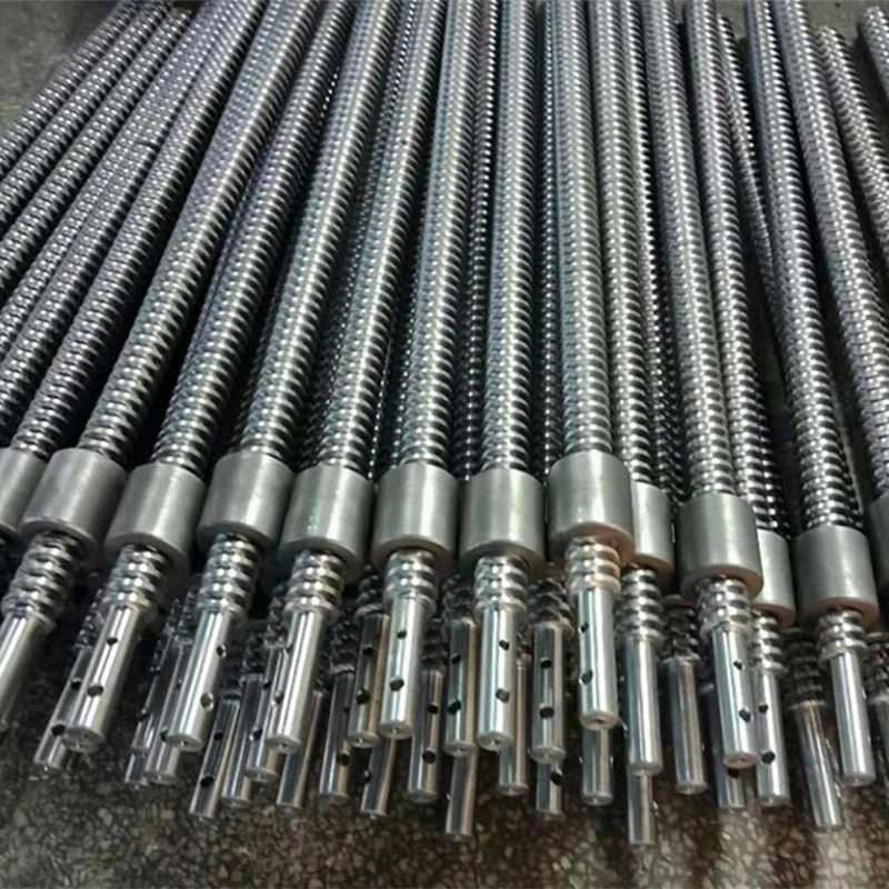 Трапециевидный винтовой стержень оптом, Т-образный винтовой стержень с положительной и отрицательной резьбой, винтовой стержень с трапециевидной резьбой, многоголовый винтовой стержень из нержавеющей стали, может быть изготовлен по чертежам
