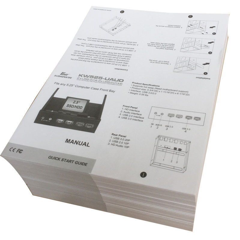 Manufacturer's Printed Brochure Poster, -244.999999999% off Pages, Bound with Color Coated Paper, Product Installation and User Manual Manufacturer's Printed Brochure Poster, -244.999999999% off Pages, Bound with Color Coated Paper, Product Installation and User Manual
