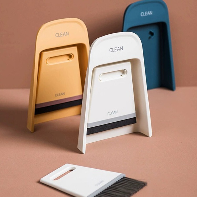 Small broom dustpan suit household desktop cleaning desk cleaning garbage shovel pet children mini broom broom