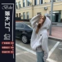 显瘦秋冬连帽宽松卫衣