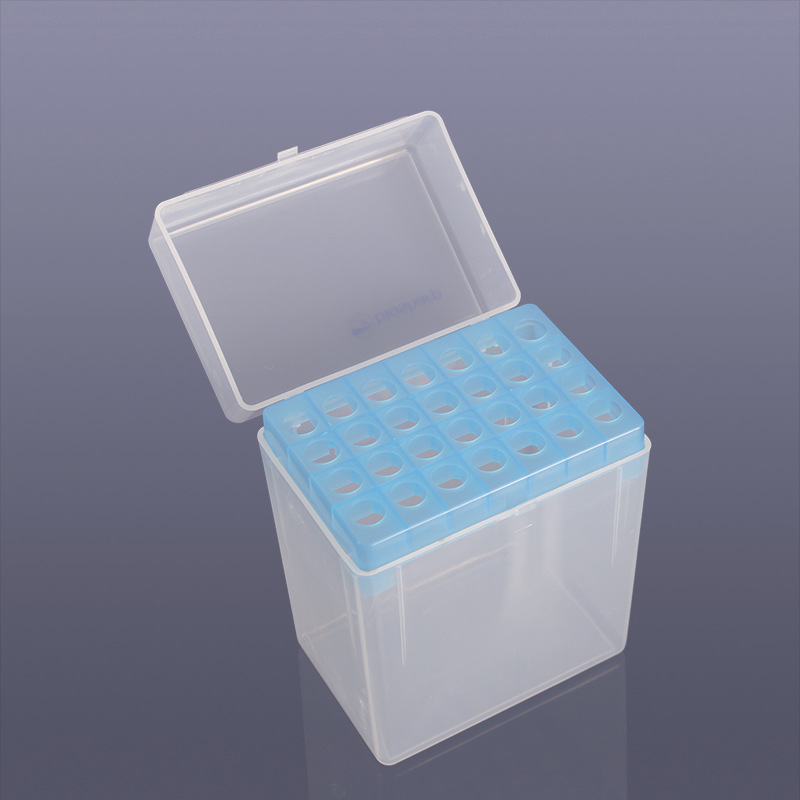 上海禾汽 实力厂家 移液器吸头盒枪头盒10ml*15孔5000ul*28孔