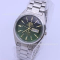 Men's Green Face Double Calendar
