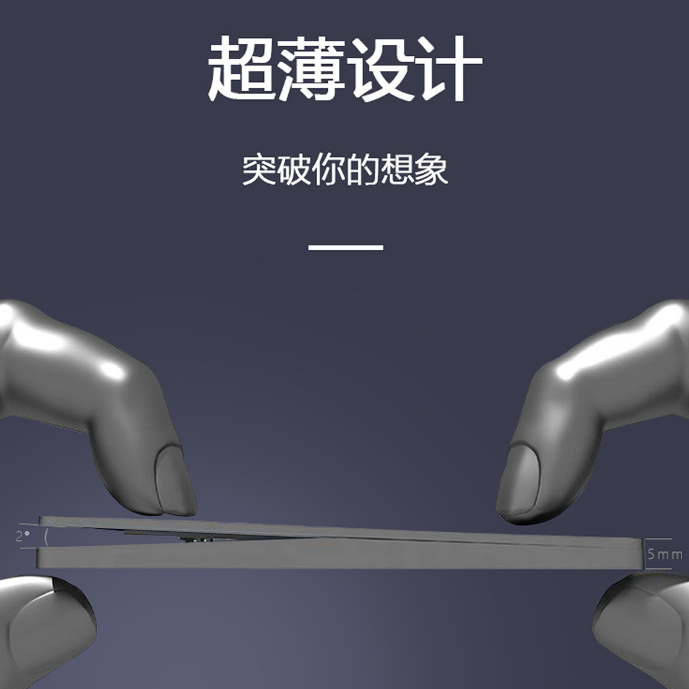 Exterior Dark Frosted Matt 86mm Single Gang 16A European 5-Pole USB+Type-C Wall Switch and Socket