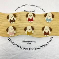 新款小狗猫咪小羊刺绣 DIY服饰配件头饰发夹鞋帽服装辅料配饰批发