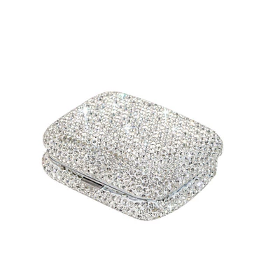 Car ashtray Exquisite Full-Diamond Anti-Fly Ash