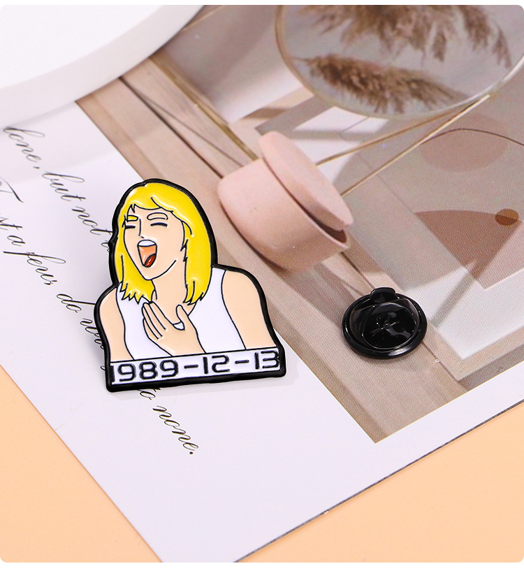 All Seasons Season Cute Pin Human Alloy Enamel Unisex Brooches
