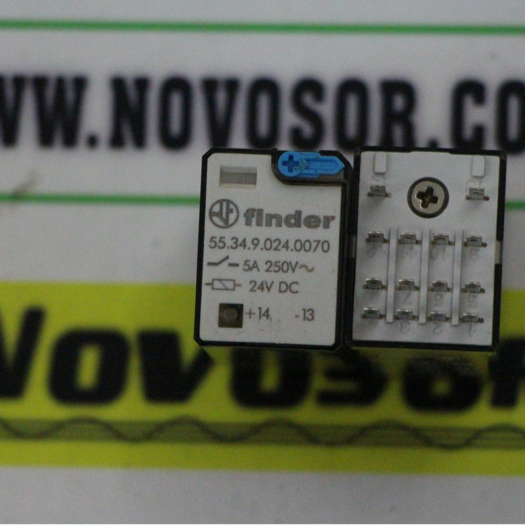 FINDER继电器55.34.9.024.0070  55.34  24VDC咨询后下单