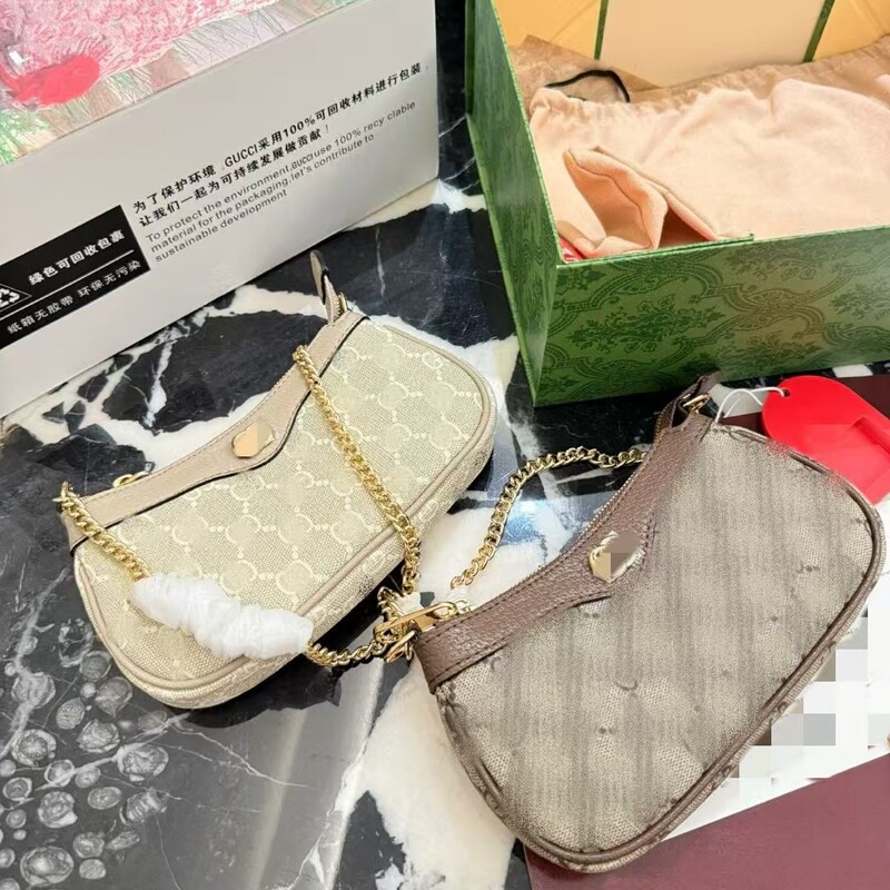 New Hot-Selling Women's Bag, Mammon Dionysus Bag, Tiger Head Waist Bag, Horsebit 1955 Saddle Bag, Presbyopic Shoulder Crossbody Bag