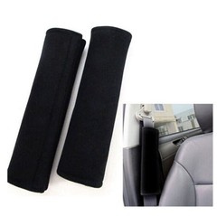 logo標誌安全帶護肩套水晶絨汽車用品毛絨柔軟舒適便捷安全帶護套