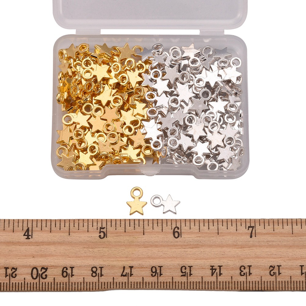 1 Set Simple Style Star Alloy Plating Jewelry Accessories display picture 7