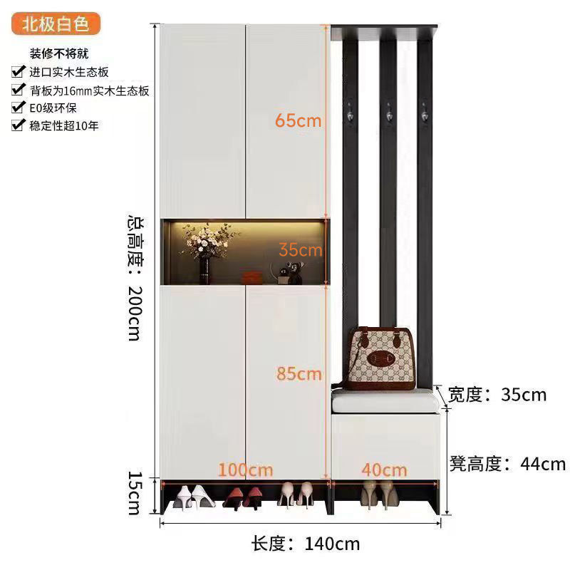 实木玄关柜入门鞋柜一体屏风隔断客厅遮挡隔断柜客厅双面屏风架|undefined