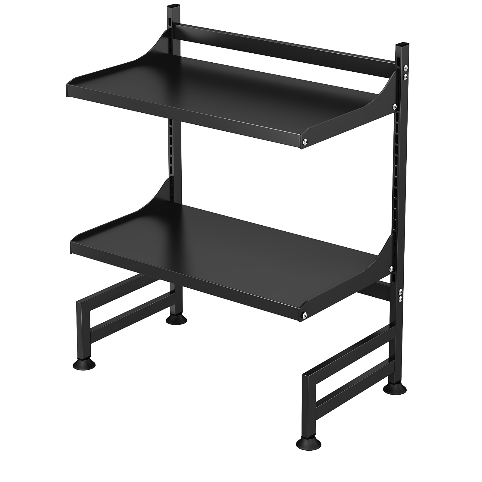 Cocina horno de microondas rack horno rack de almacenamiento de cajón multi-capa de arroz cocina rack multifuncional estante de almacenamiento ajustable