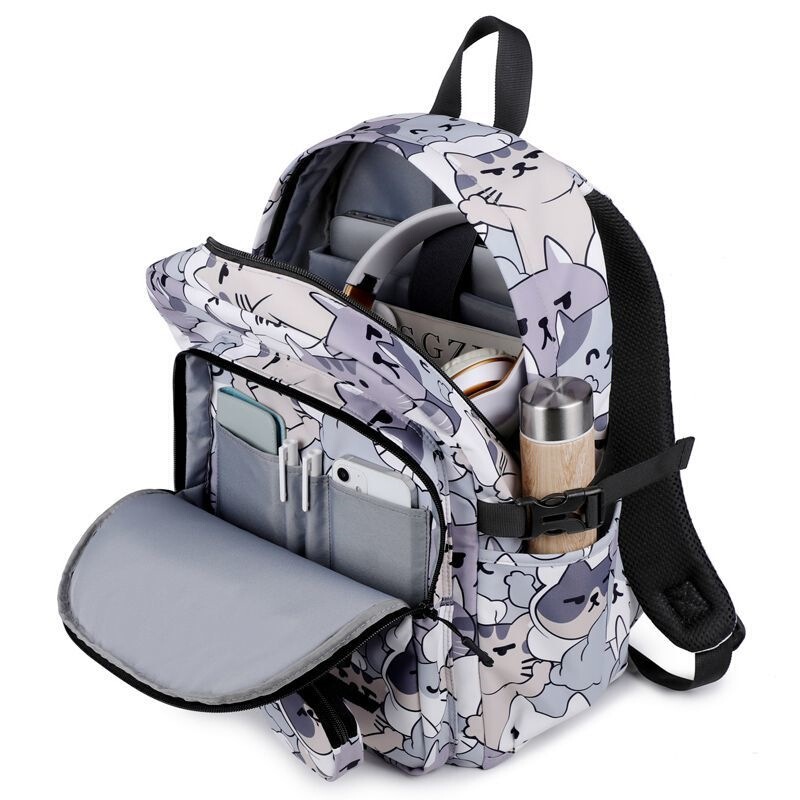 Original Cartoon Large-Capacity Airbag Shock-Proof and Water-Repellent Backpack Laptop Bag for Middle School, High School, and College Students Original Cartoon Large-Capacity Airbag Shock-Proof and Water-Repellent Backpack Laptop Bag for Middle School, High School, and College Students