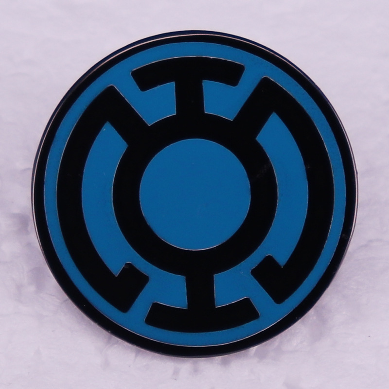 Blue Lamp Legion cartoon organization logo badge brooch peripheral accessories