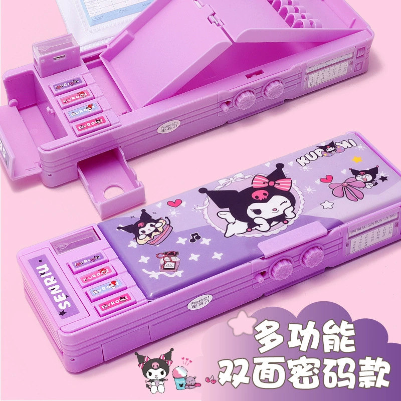 Sanrio, universal capacious pencil case for students