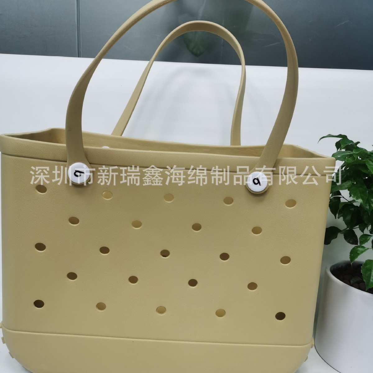 Bolso de playa de EVA transfronterizo bolso de agujero bolso de hombro bolso de gimnasio de natación impermeable bolso de almacenamiento de EVA