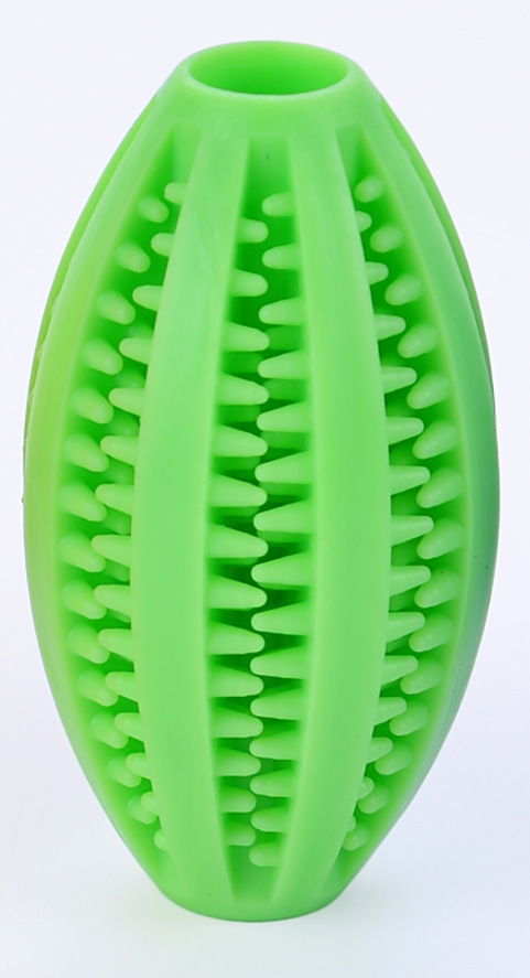 Juguete para mascotas atascado comida solo aliviando tapada Bola de perro molar goma elástica bola sólida perro juguete Bola de comida