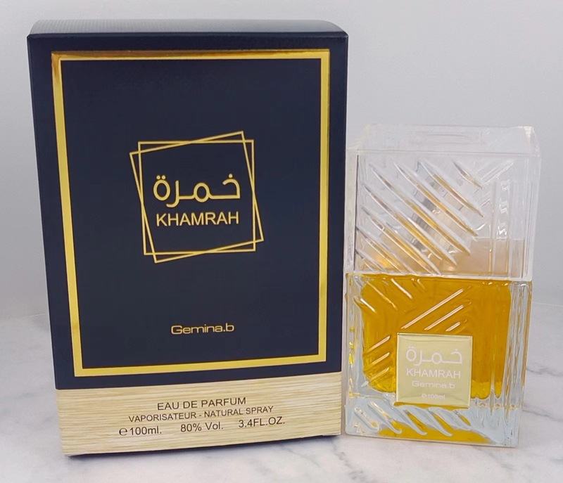 国境を越えた人気のラッタファ香水 Khamrah 中東アラビアン ユニセックス ハイエンド香水 100ml|undefined