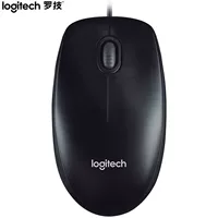 Проводная оптическая мышь Logitech M90 для компьютера и ноутбука, для дома, универсальная симметричная для правой и левой руки