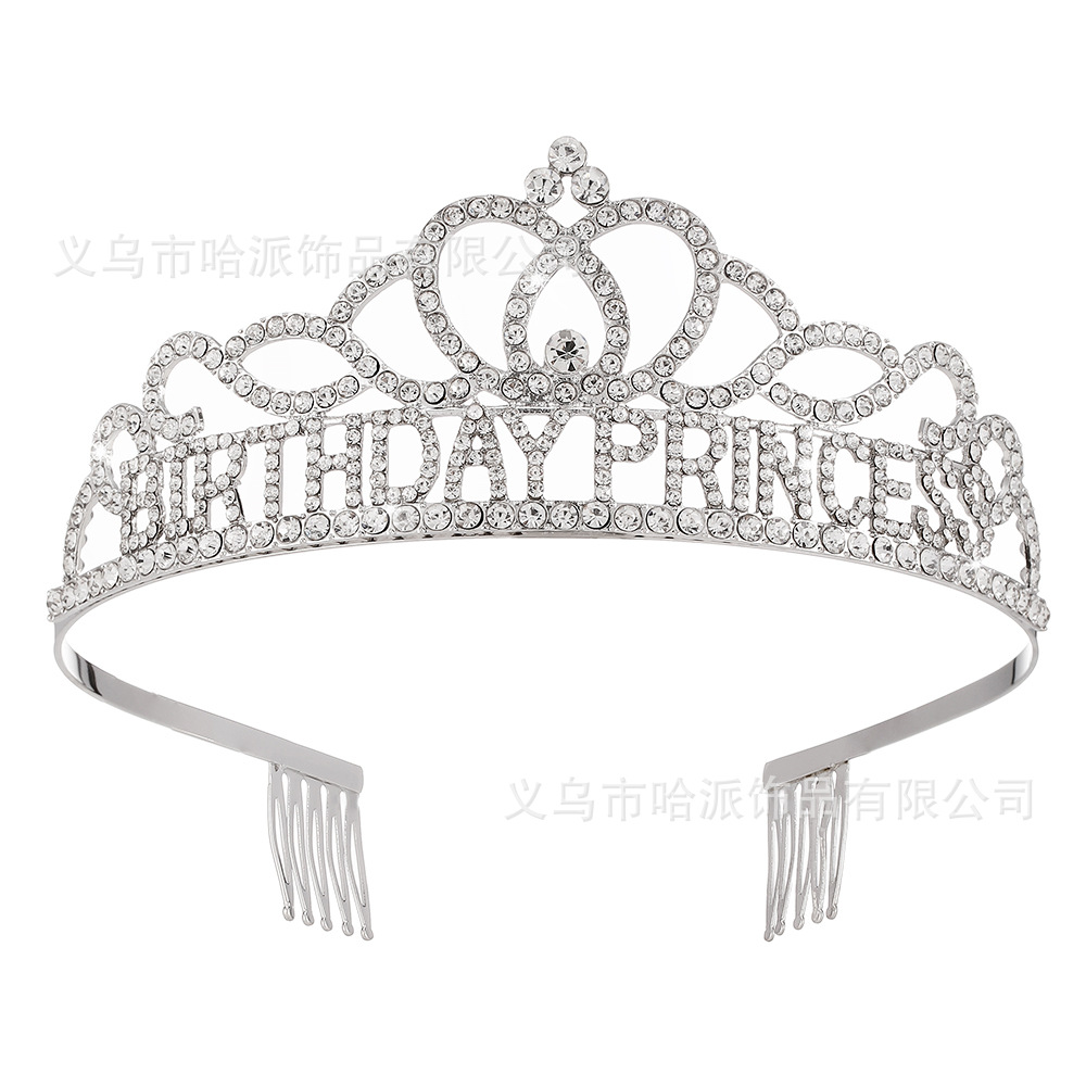 Nuevo en stock Estación Internacional cumpleaños princesa cumpleaños corona correa de hombro cinturón ceremonial