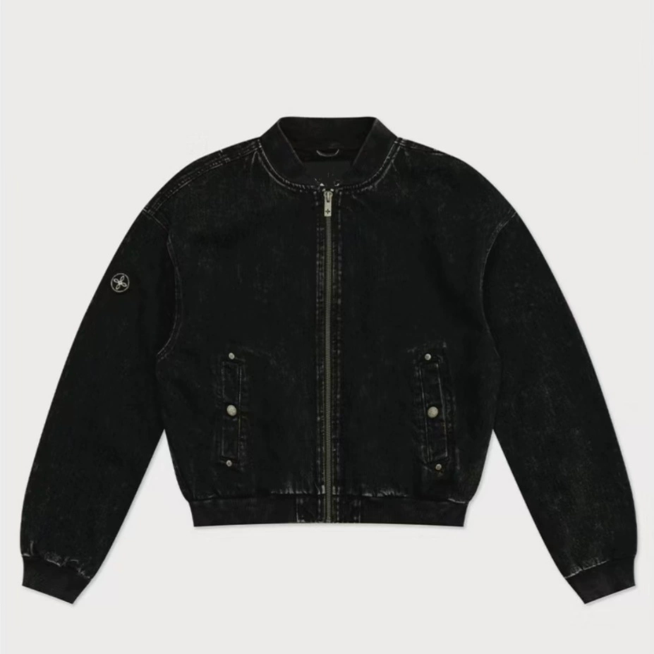 Classic big baseball retro spring jacket for leisure