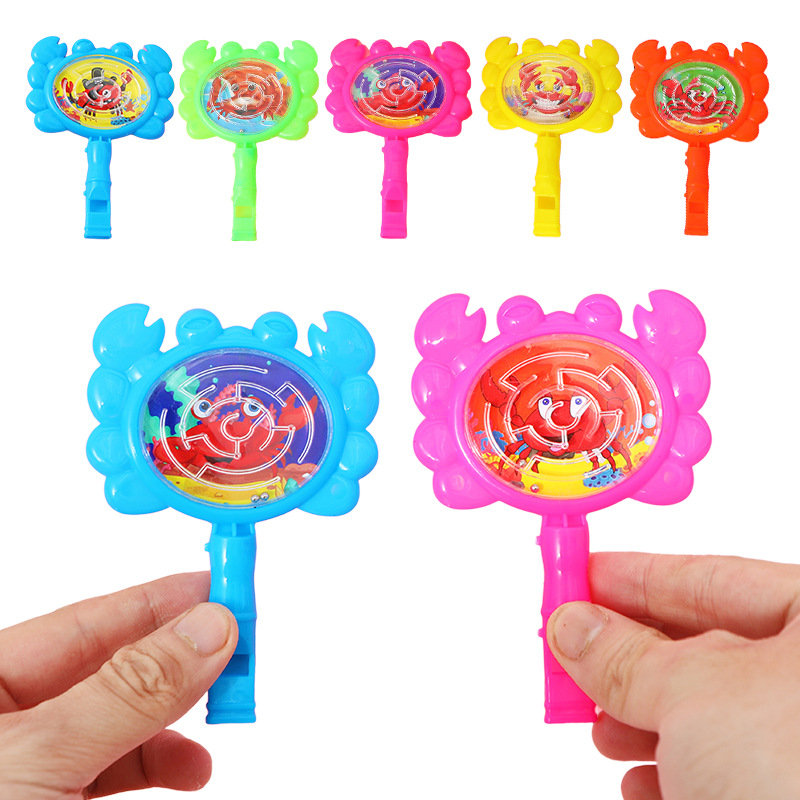 El laberinto de silbato de comercio electrónico transfronterizo, puzzle, juguetes de enseñanza, laberinto intelectual, juguetes de regalo para jardín de infantes, collar