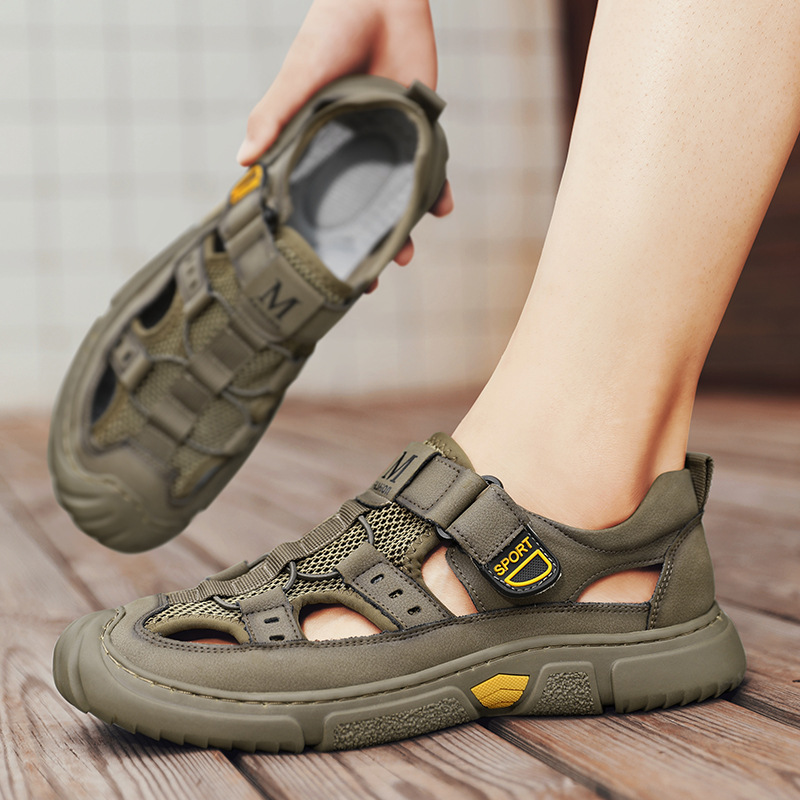 Summer breathable low sandals