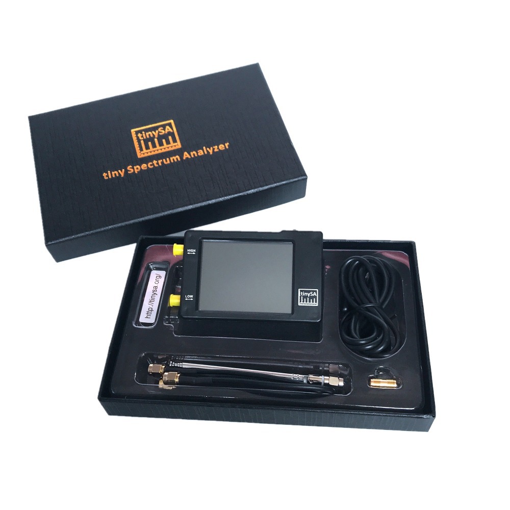 tinySA手持频谱分析仪 2.8"触摸屏 tiny Spectrum analyzer