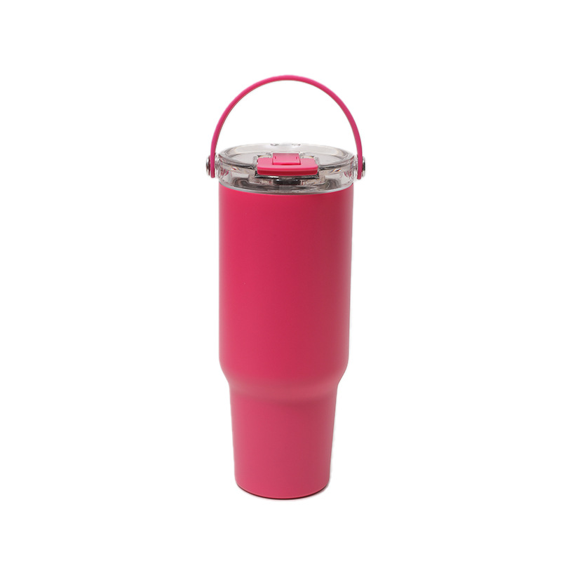 304 taza de acero inoxidable al aire libre 40OZ diosa doble bebida con mango de paja taza de hielo