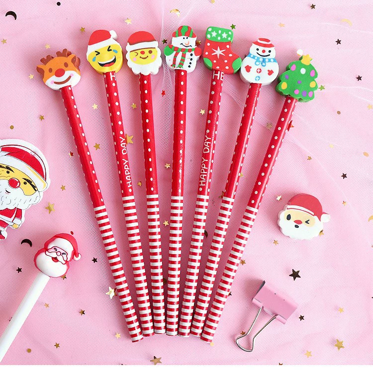 Детские фигурки-карандашные ластики с мультяшными дизайнами, assorted designs, совместимы с карандашами HB, в упаковке