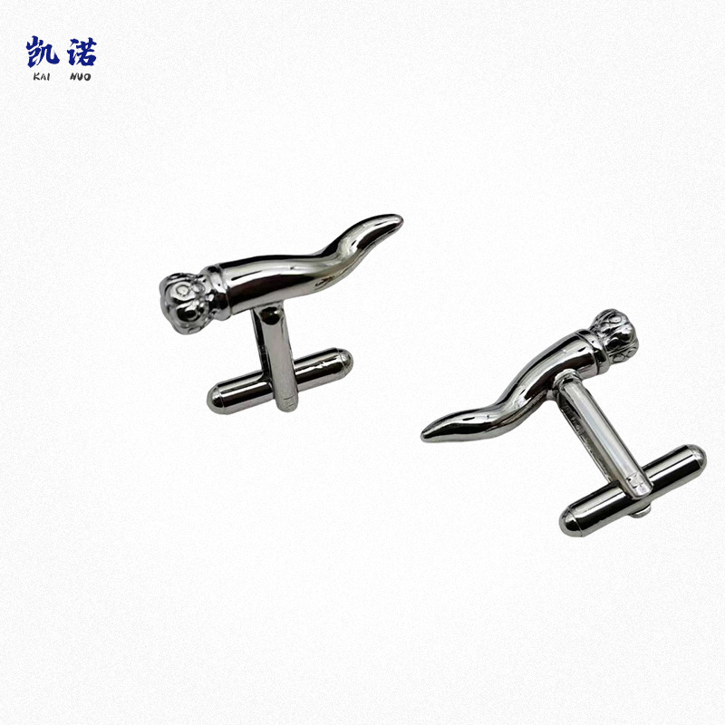 New Style Personalized Sough Gas Ding Cone Cufflinks Office Business Street Fashion All-match Cufflinks Men's Suit Cufflinks Men's Style