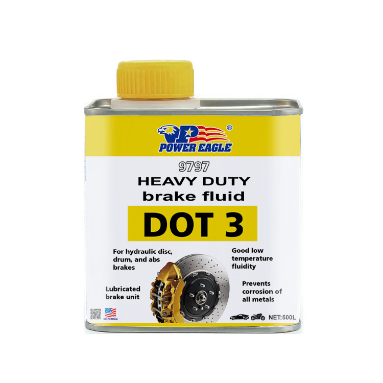 Thunderhawk DOT3 brake fluid is anti-corrosive and anti-rust for the entire system, compatible with rubber seals, does not expand or contract, and provides long-lasting protection